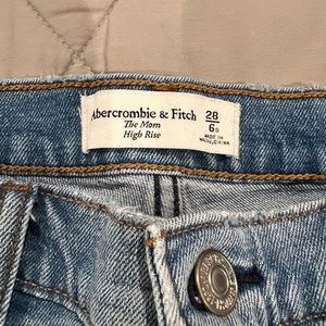 Abercrombie and Fitch High Rise Mom Jeans
